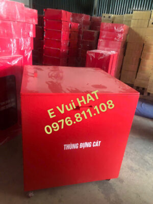 THÙNG ĐỰNG CÁT 1M3 KT 1000x1000x1000